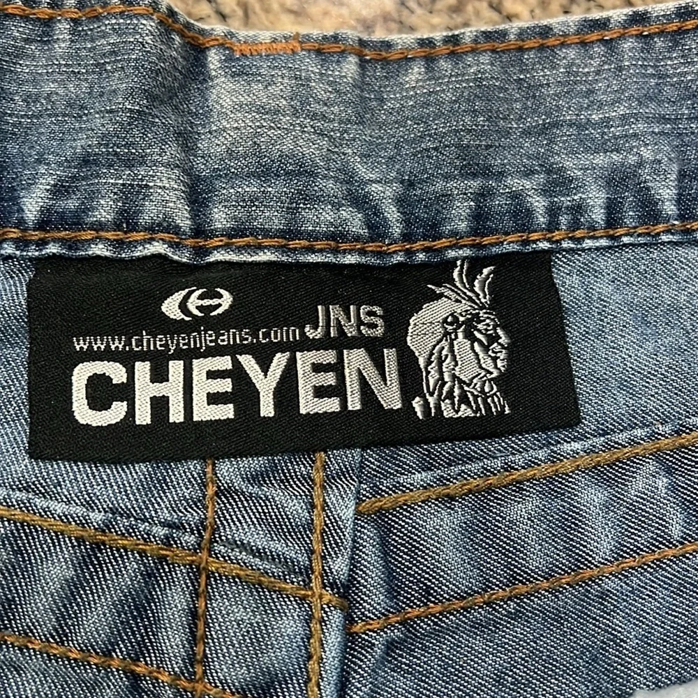 Cheyen Blue Denim Shorts